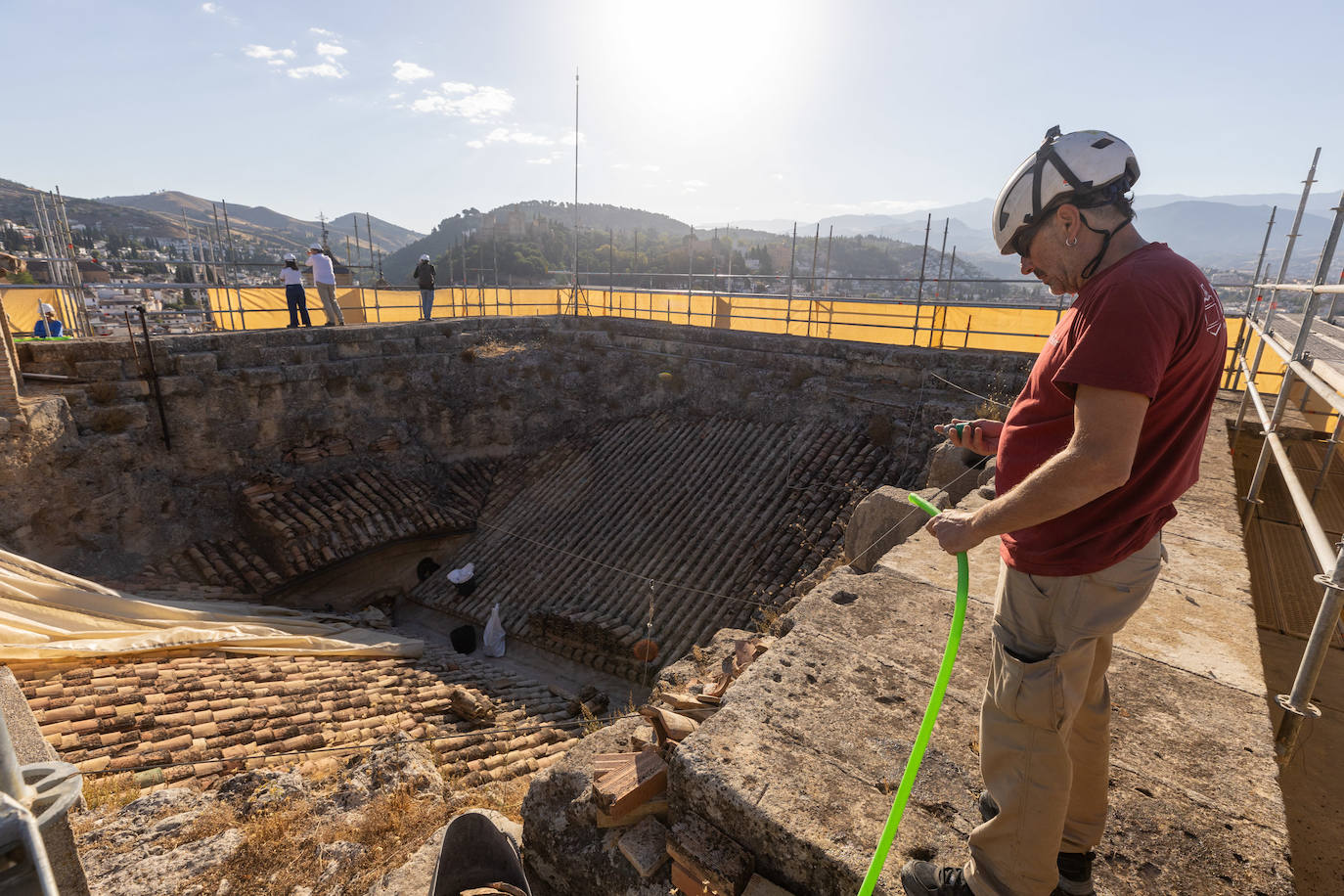 Así serán las vistas desde el nuevo mirador de la Catedral de Granada