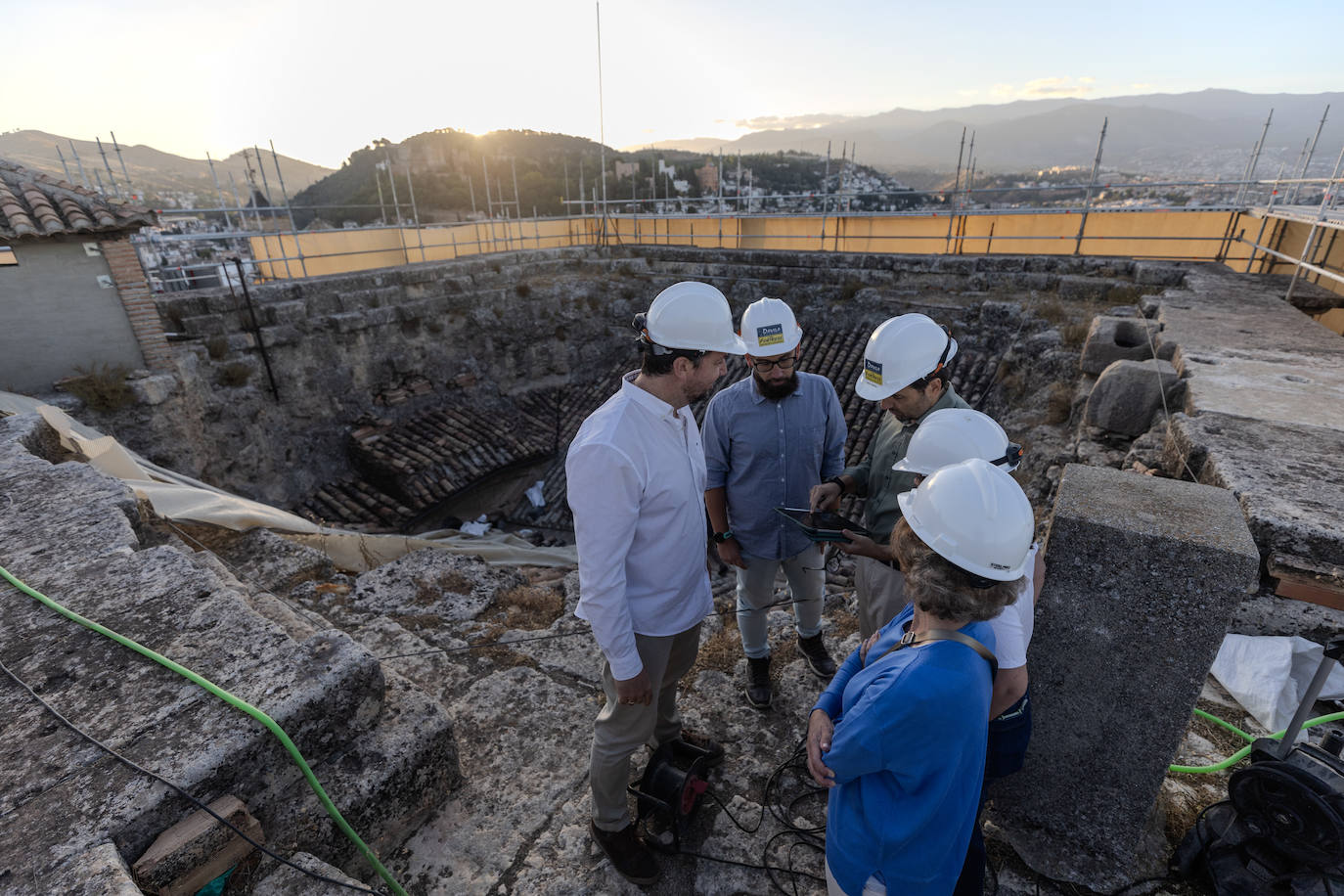 Así serán las vistas desde el nuevo mirador de la Catedral de Granada
