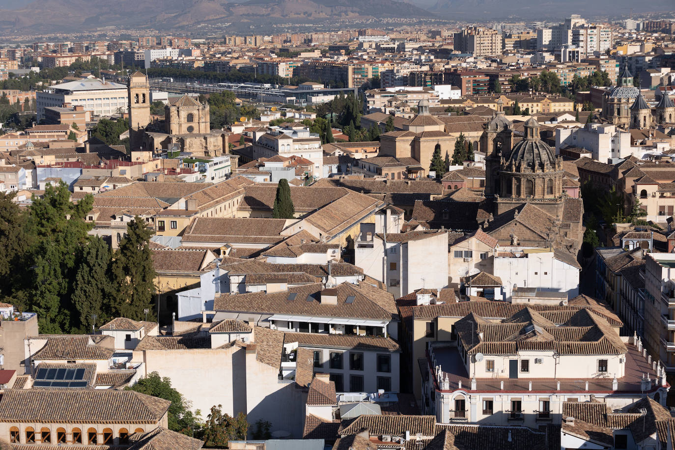 Así serán las vistas desde el nuevo mirador de la Catedral de Granada