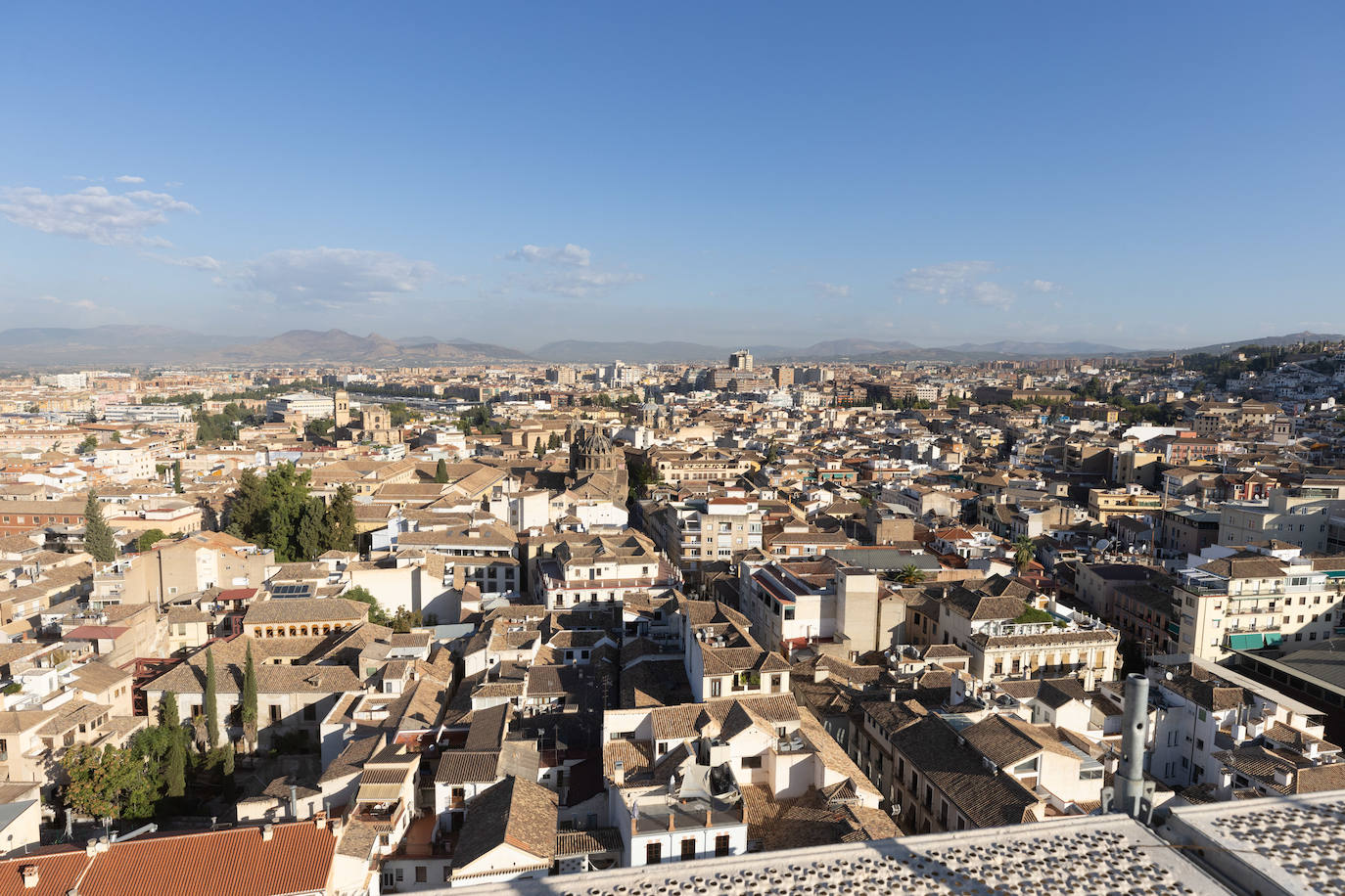 Así serán las vistas desde el nuevo mirador de la Catedral de Granada