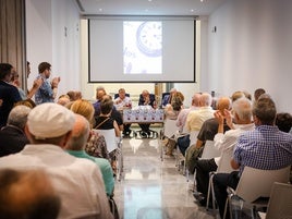 Momento de la presentación del libro.