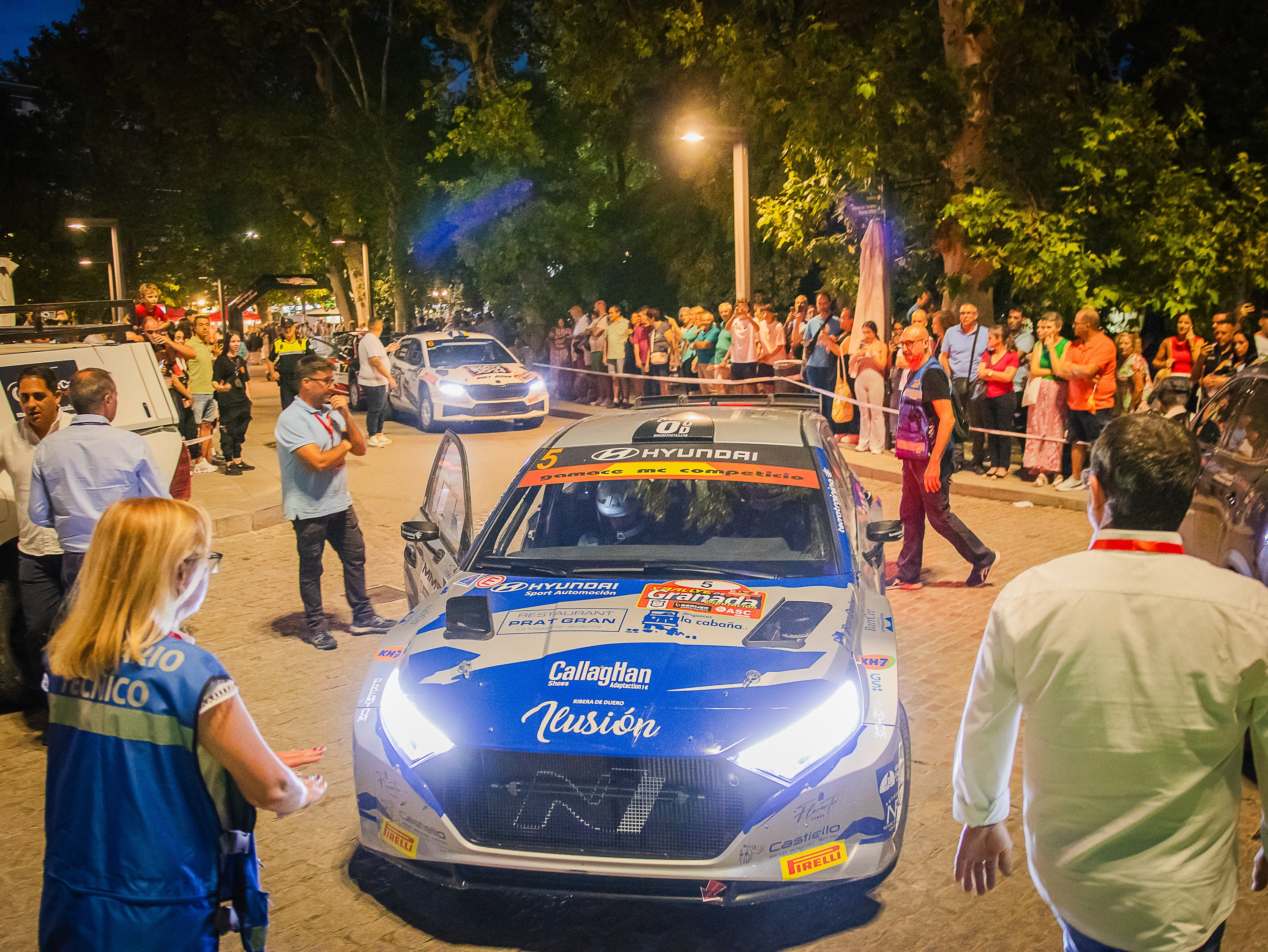 Las imágenes del Rally que encadila a Granada