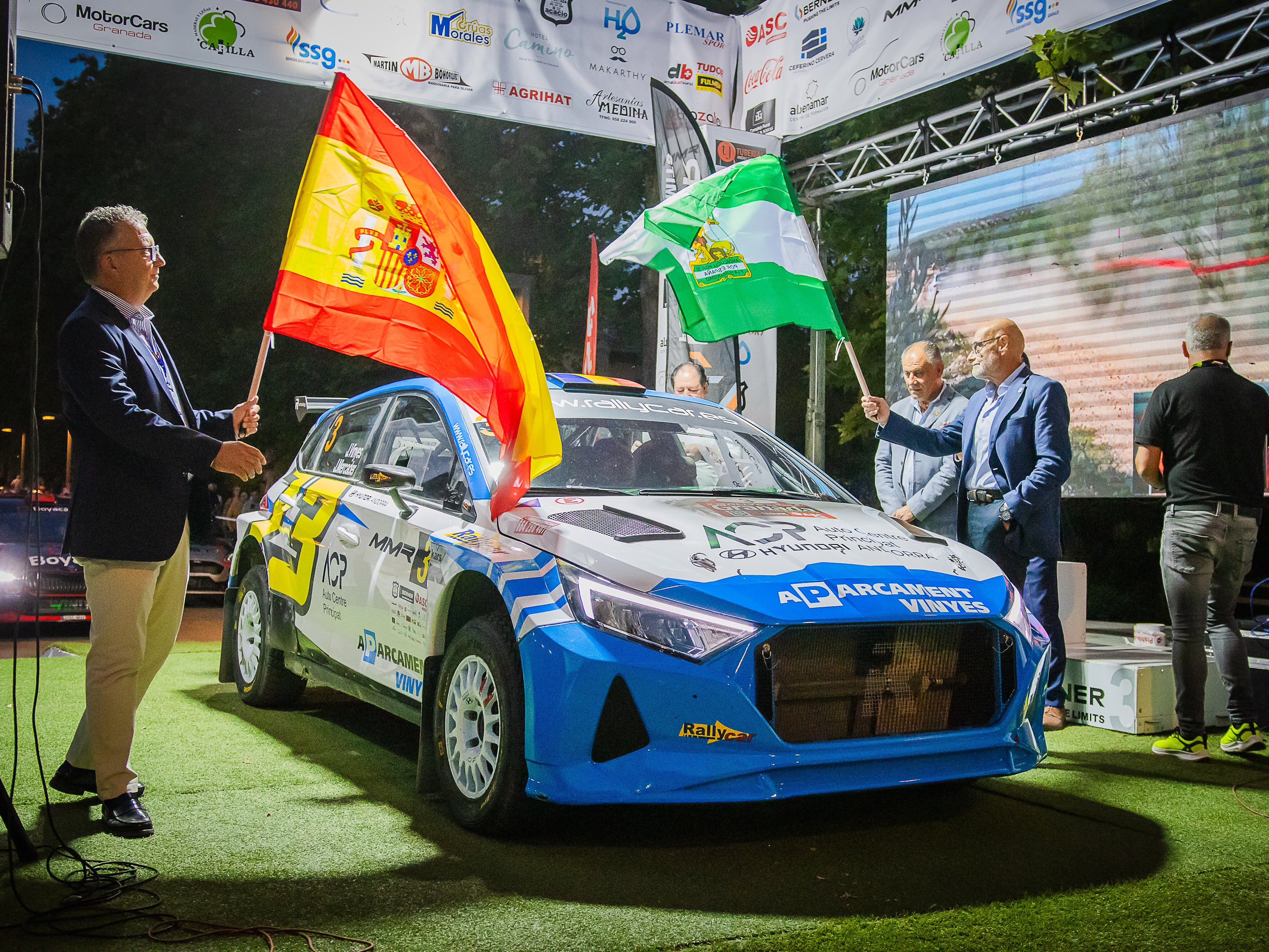 Las imágenes del Rally que encadila a Granada