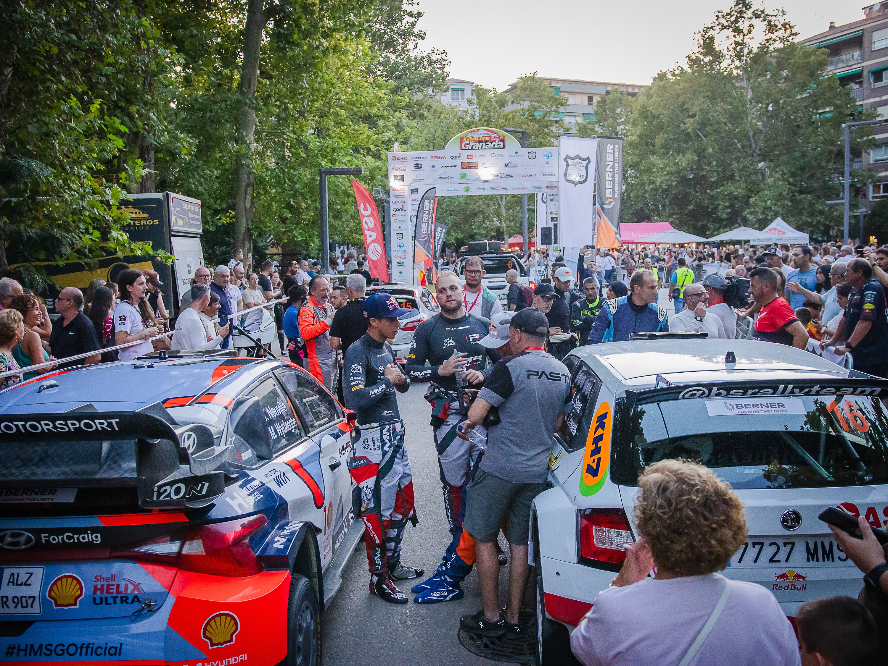 Las imágenes del Rally que encadila a Granada