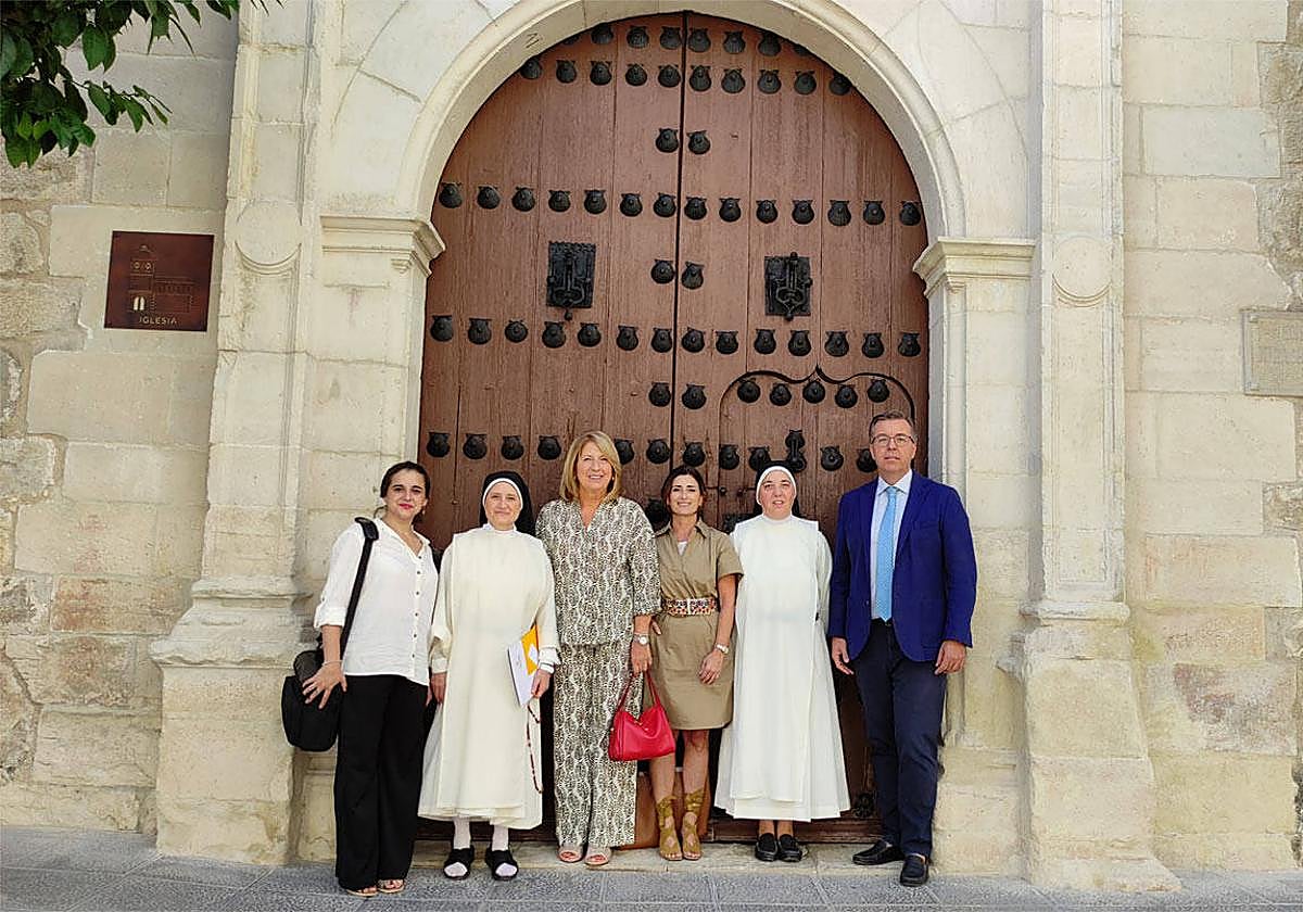 Esta intervención se hace tras la recuperación de la portada del convento.