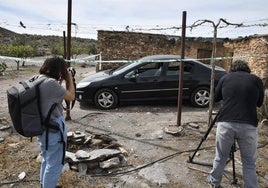 Imagen del cortijo entre Gérgal y Alboloduy en el que un hombre envenenó a sus hijas y se suicidó.