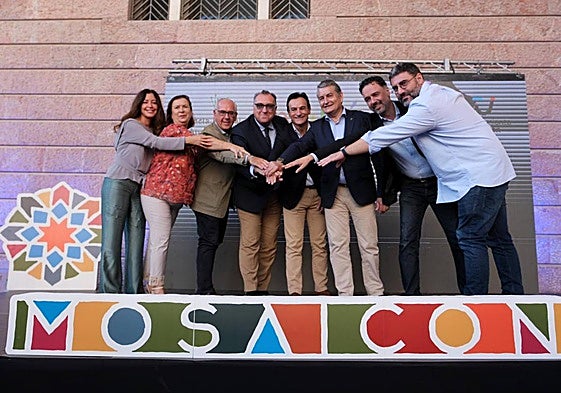 Presentación del proyecto Mosaicon, en el Banco de España.
