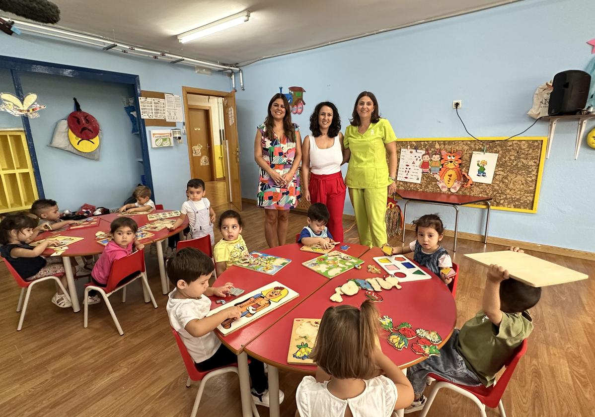 Inicio del curso infantil en la Escuela Virgen del Pilar de Martos