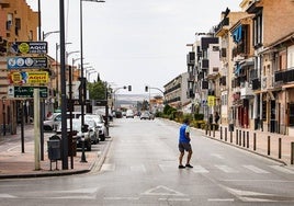 Las obras se extenderán por la Avenida de Poniente en dirección a Churriana.