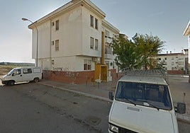 Edificios junto a plaza José Zorrilla, lugar del nuevo tiroteo.