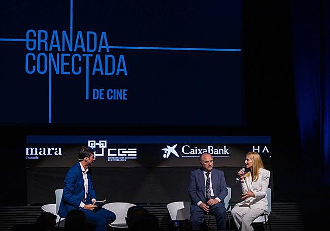 Enrique Árbol, Juan Ignacio Zafra y Concha de Luna.