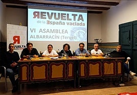Representantes de la España Vaciada en su asamblea nacional