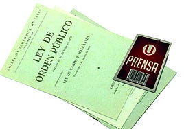 Registro de vagos, maleantes y periodistas