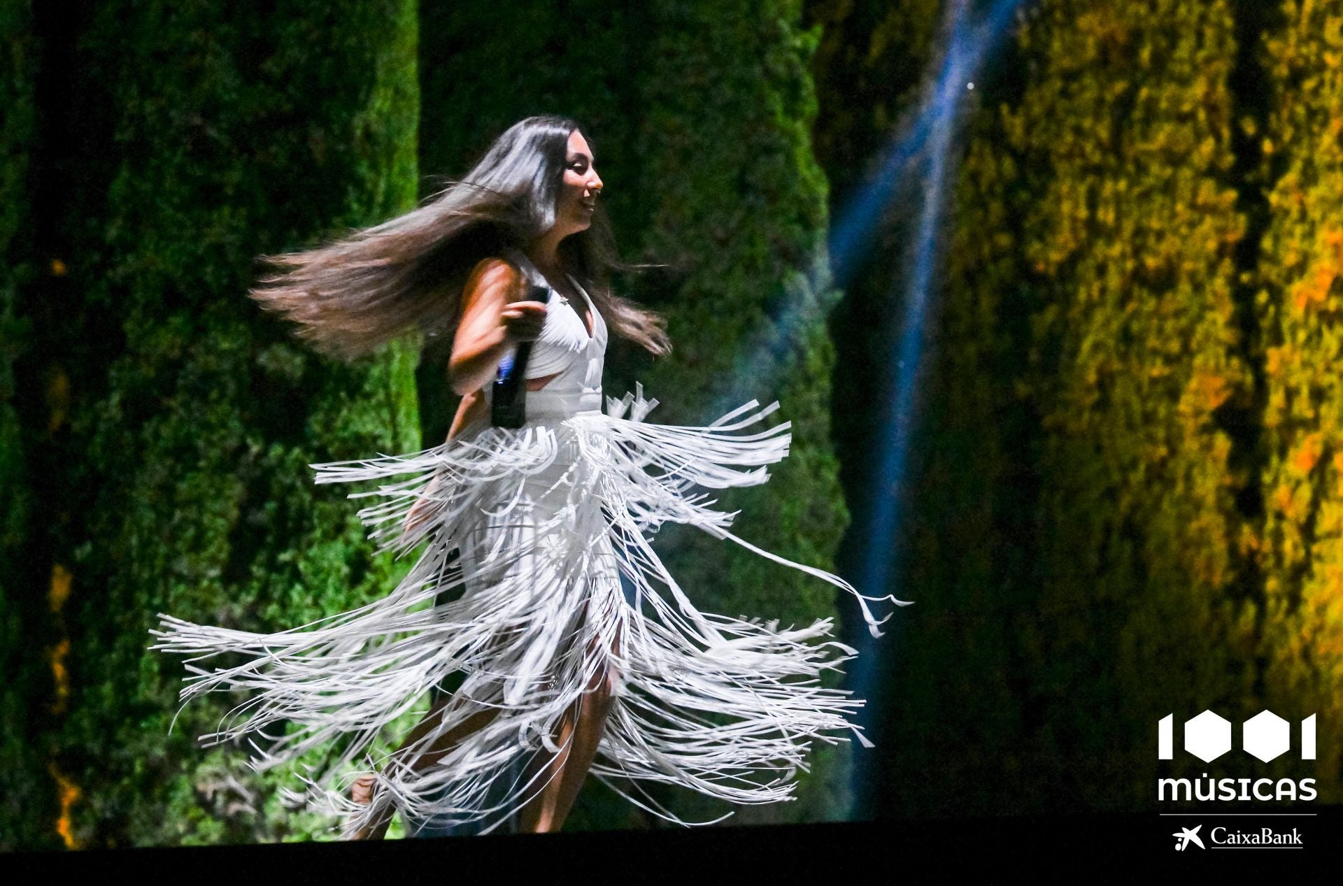 Las mejores imágenes del concierto de María José Llergó en el Generalife