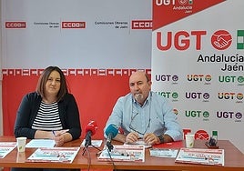 Silvia de la Torre y Manuel Cruz, en rueda de prensa.