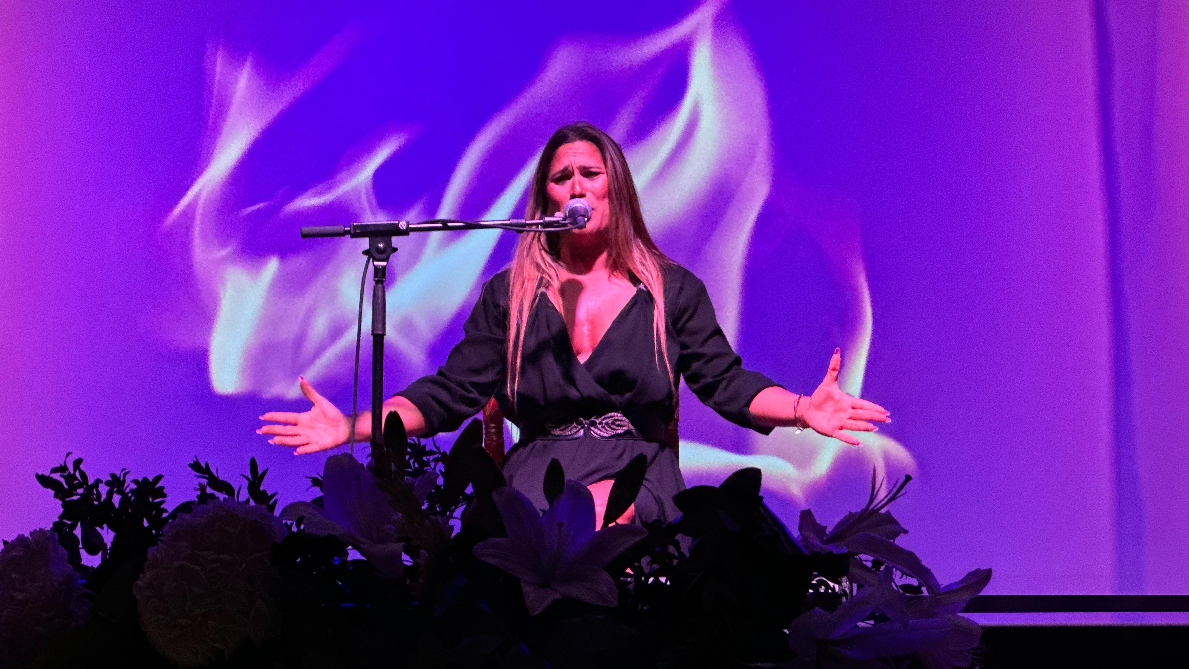 Antonia Fernández emociona con su concierto en el XIII Festival Flamenco de Huércal de Almería