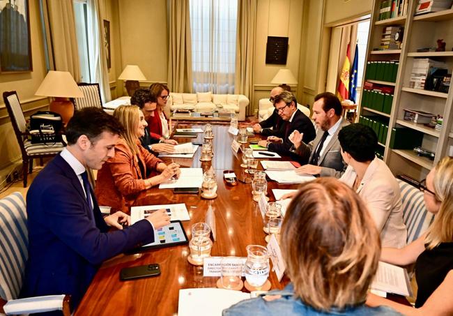 Un momento de la reunión celebrada en Madrid.