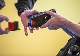 Imagen de archivo de una pistola eléctrica.