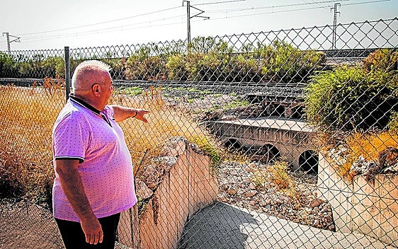 Barranco Hondo en el municipio de Valderrubio.