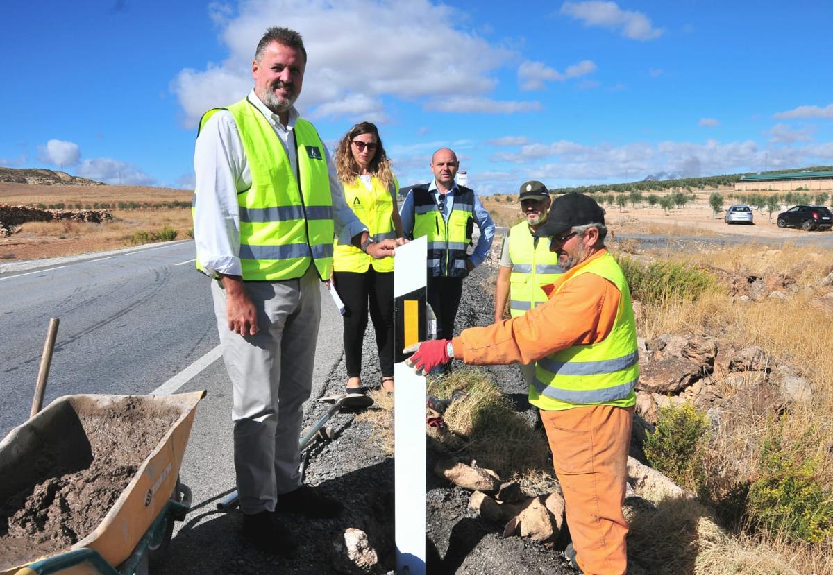 La Junta interviene en la adecuación de infraestructuras de la A-308 para proteger al lince