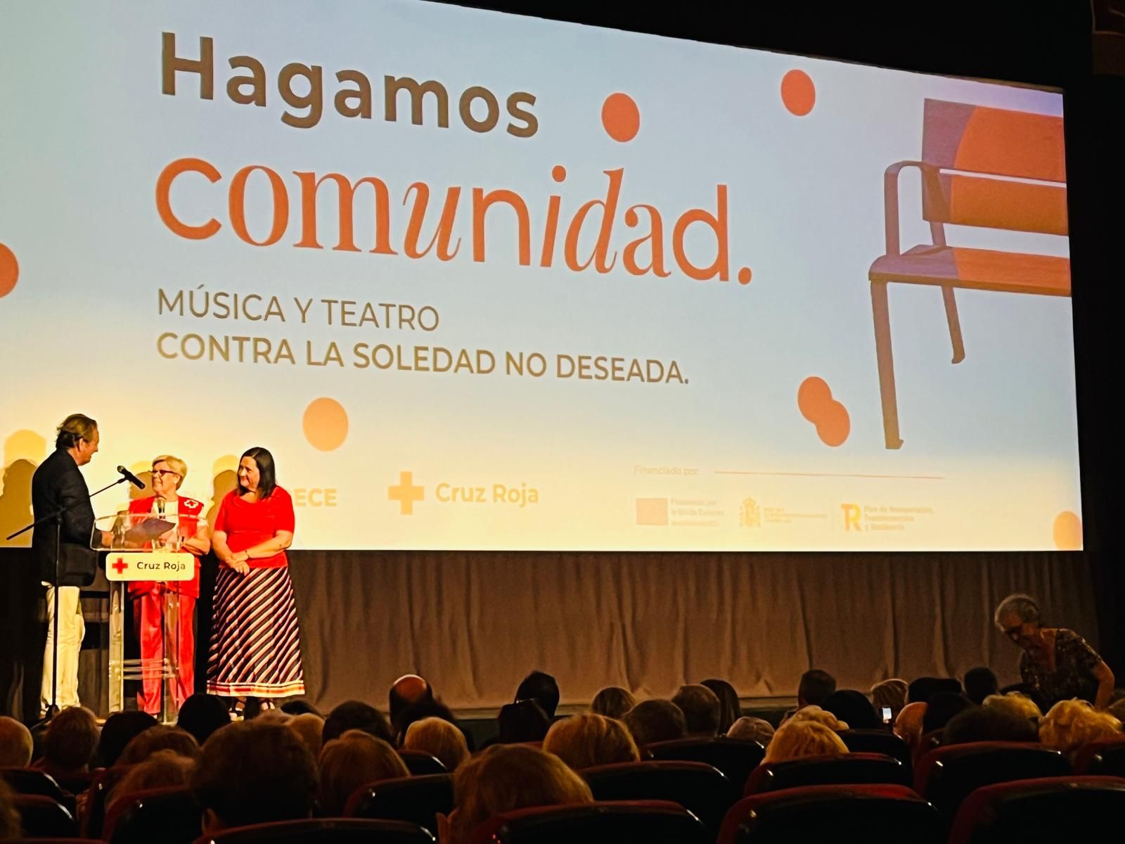 Gala &#039;Hagamos comunidad&#039; de Cruz Roja en el Teatro Cervantes