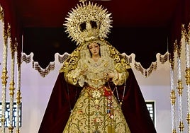 Imagen de la Virgen de la Amargura