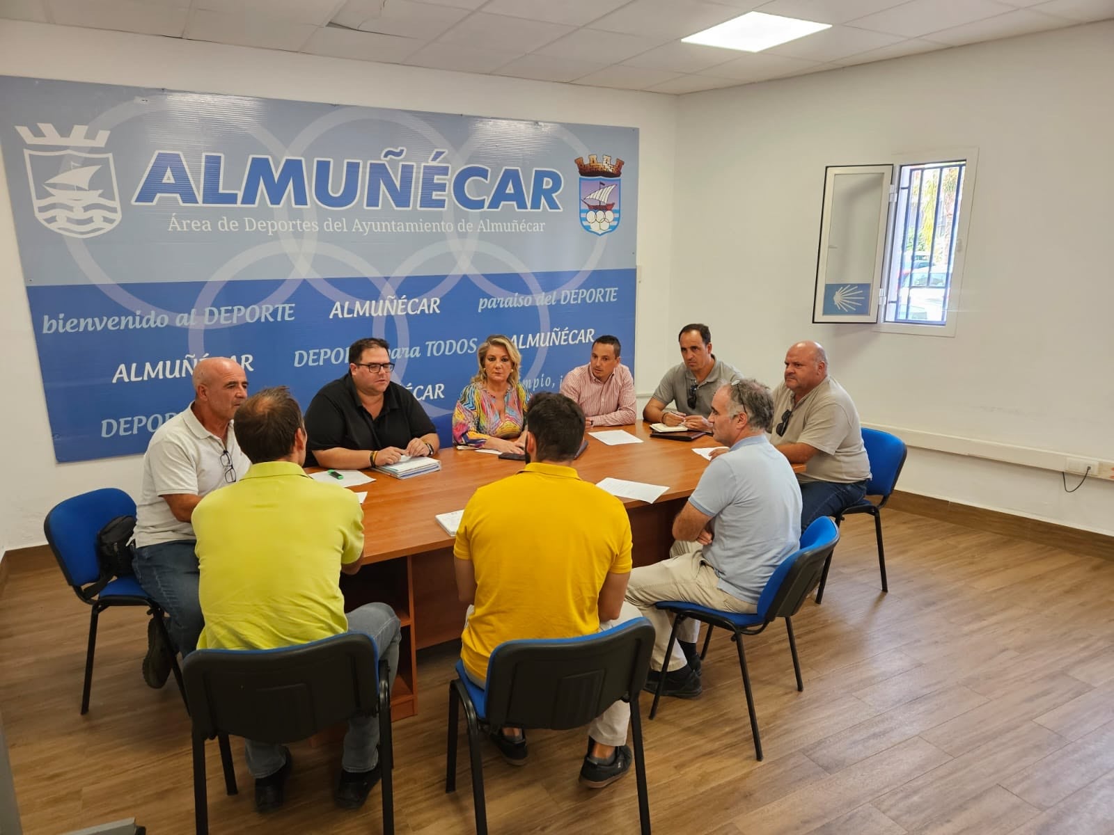 Reunión para tratar temas de sequía.