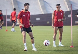 Insua, con el grupo.