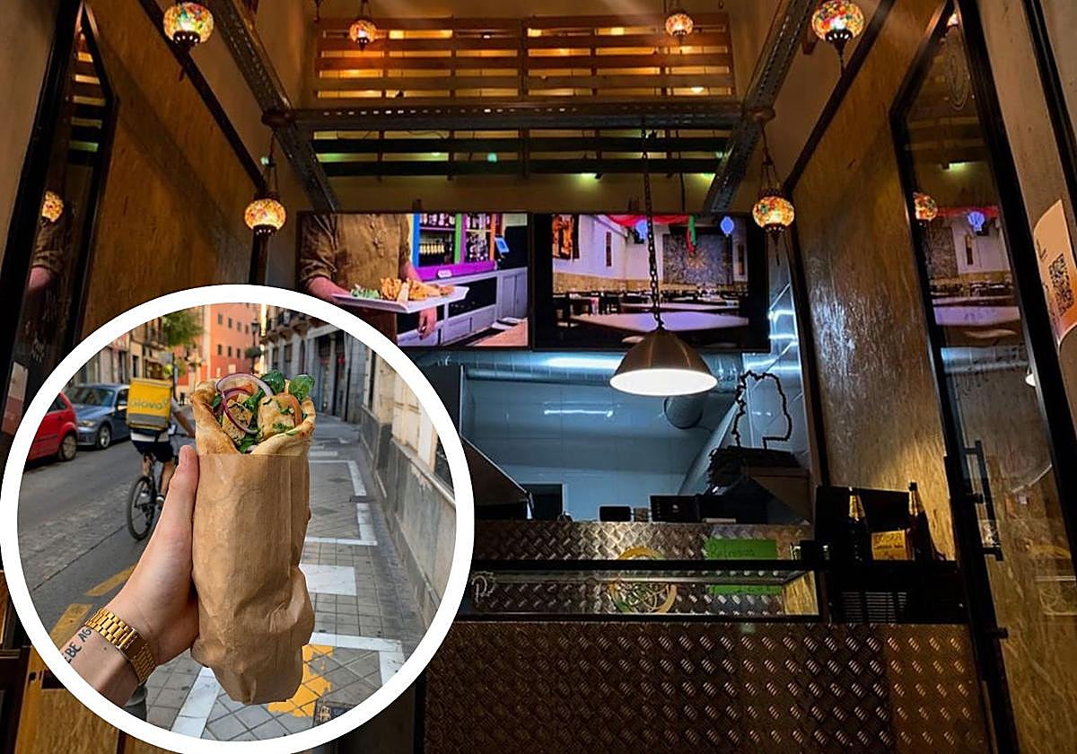 Imagen del pequeño establecimiento en el barrio del Realejo.