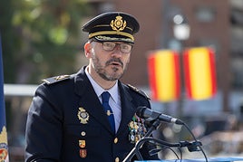 Luis Esteban, en el acto de este viernes.