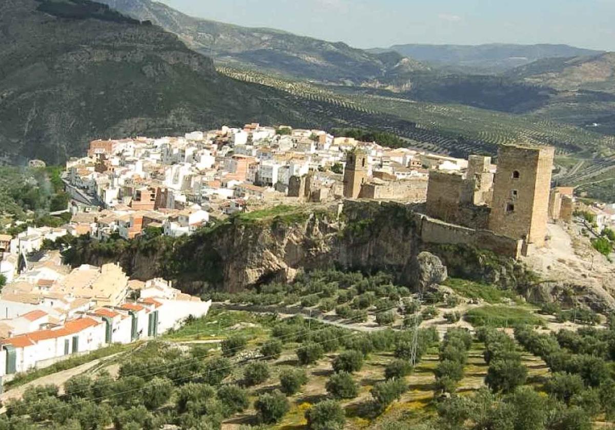 Panorámica del municipio de Huesa, en Jaén, el más pobre de España.