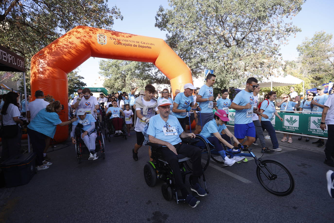 Las mejores imágenes de la carrera de Aspace en Granada