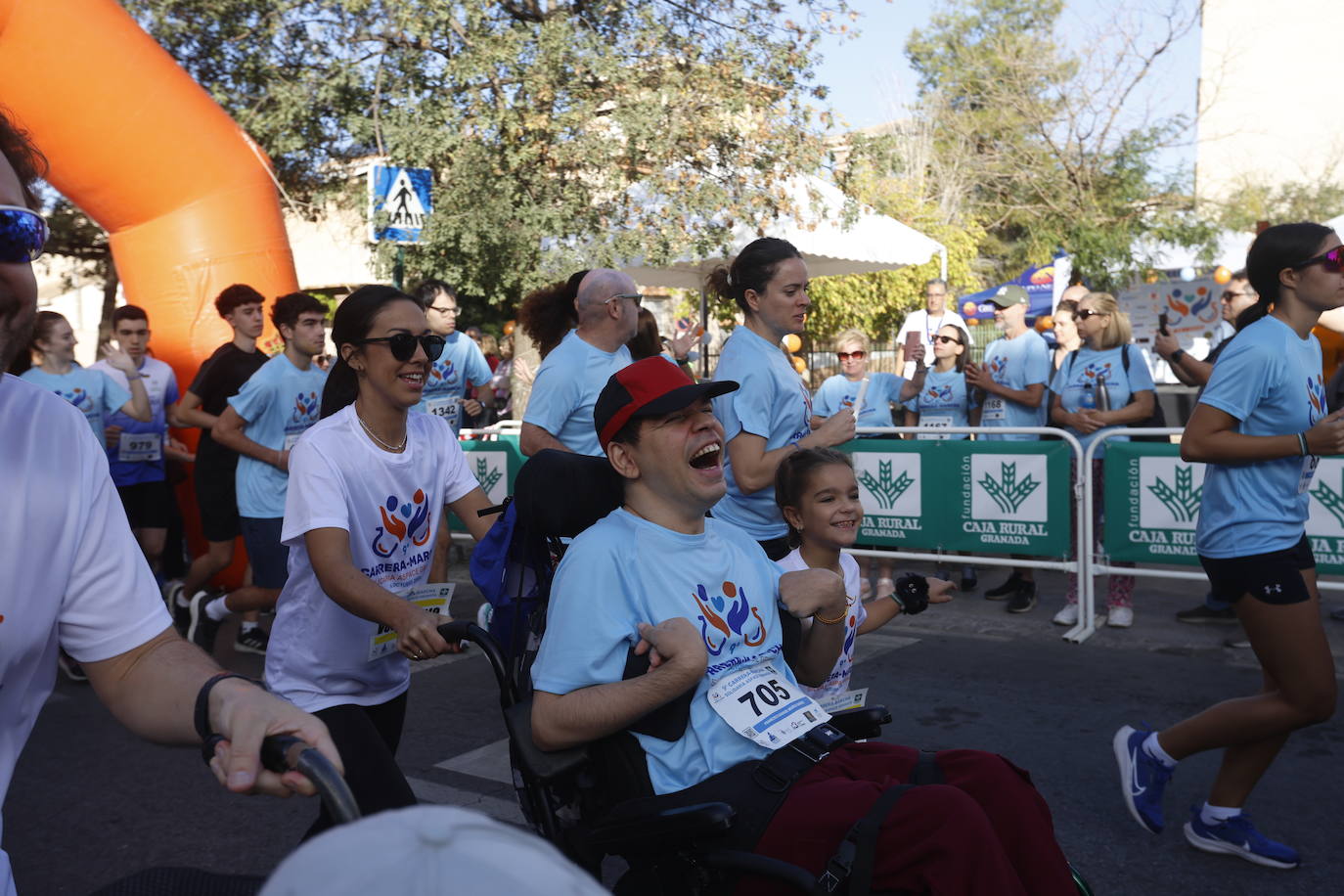 Las mejores imágenes de la carrera de Aspace en Granada