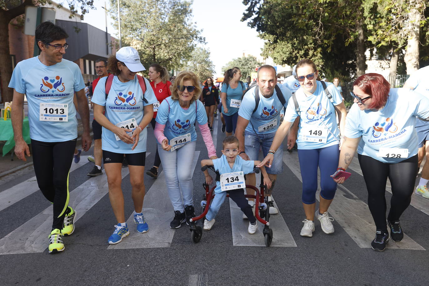 Las mejores imágenes de la carrera de Aspace en Granada