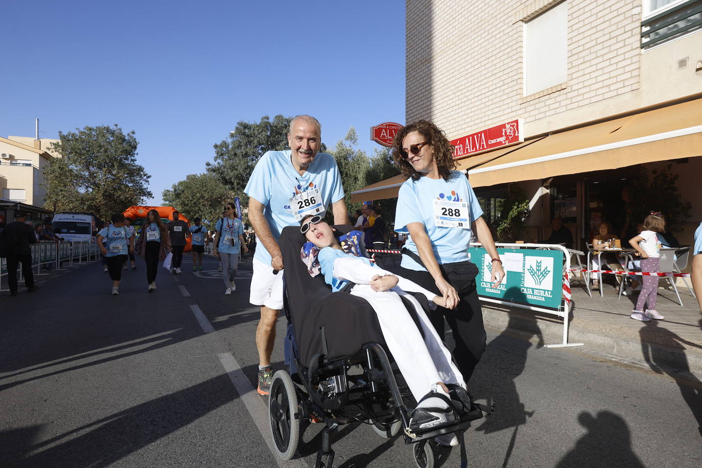 Las mejores imágenes de la carrera de Aspace en Granada