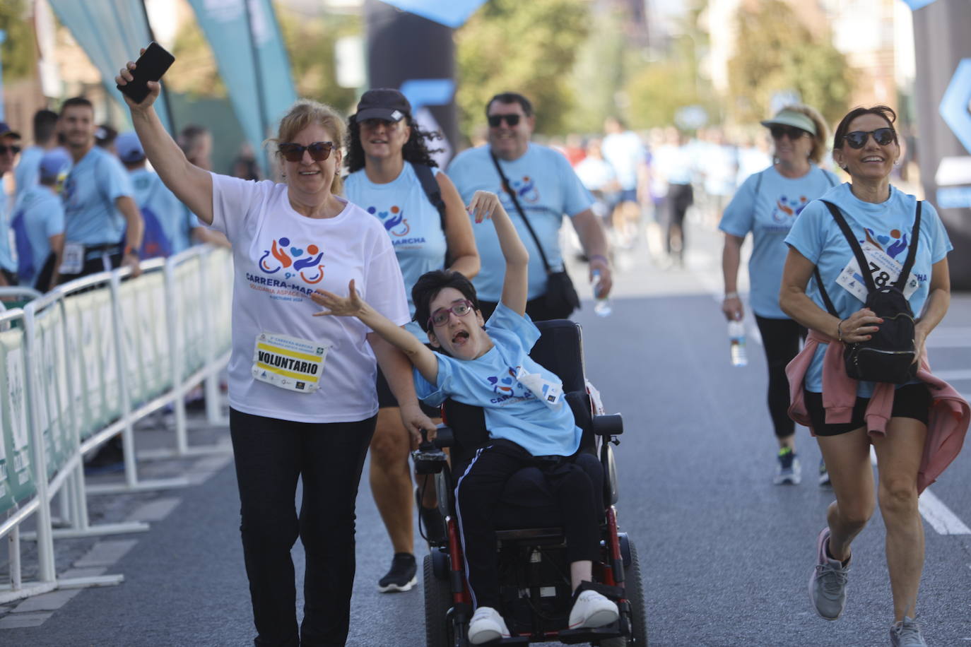 Las mejores imágenes de la carrera de Aspace en Granada