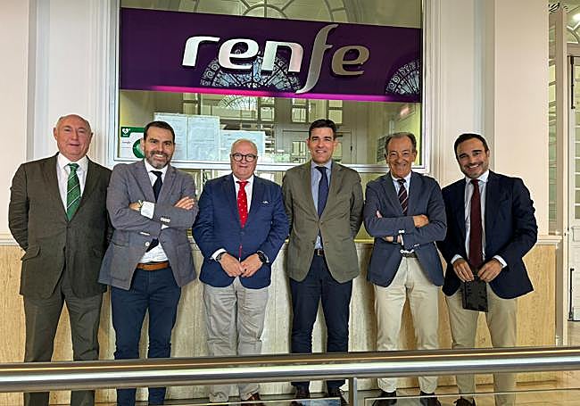 Antonio García, Joaquín Rubio, Gregorio García, Sergio Bueno, Paco Barranco y Quico Chirino.