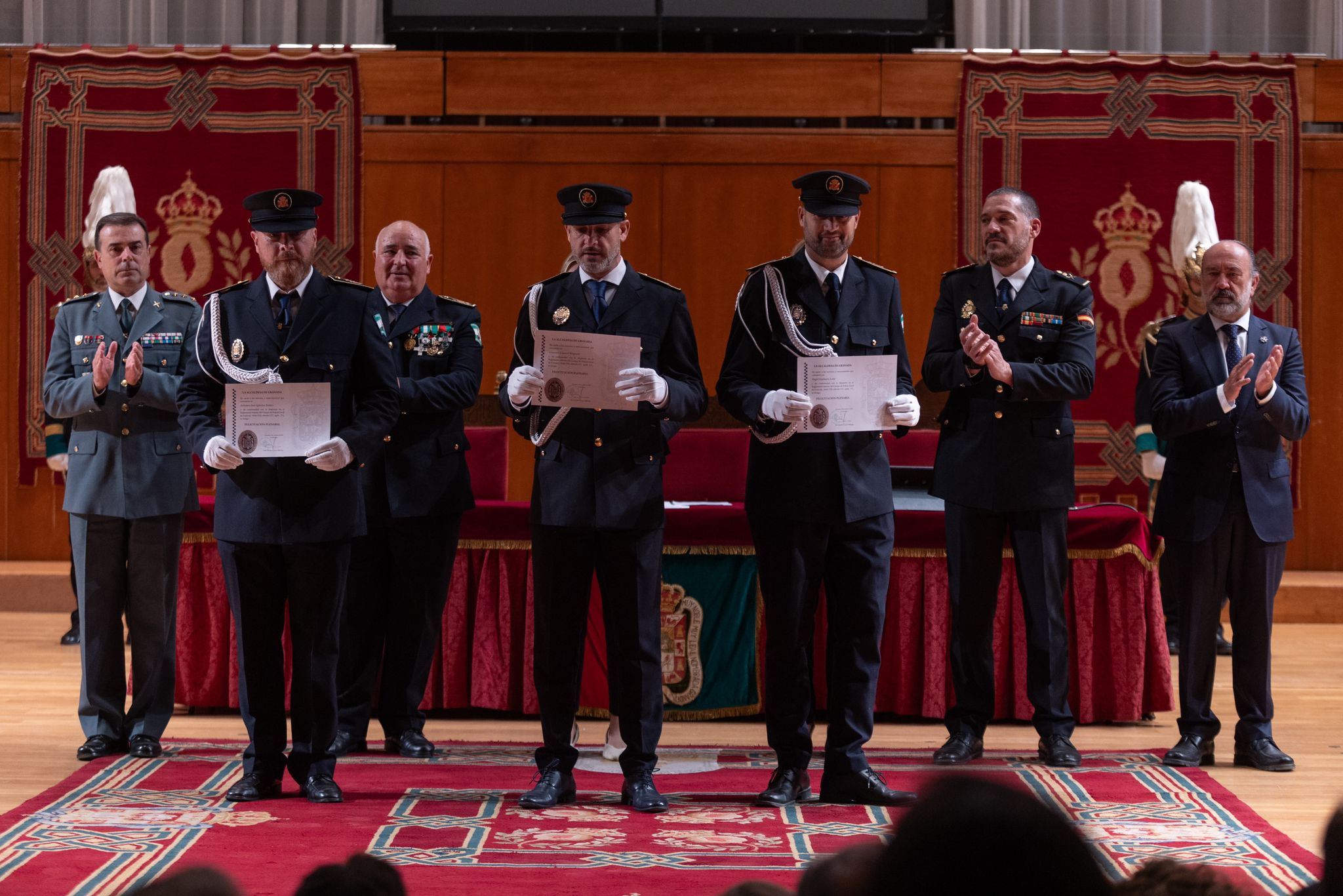 Las imágenes del Patrón de la Policía Local de Granada