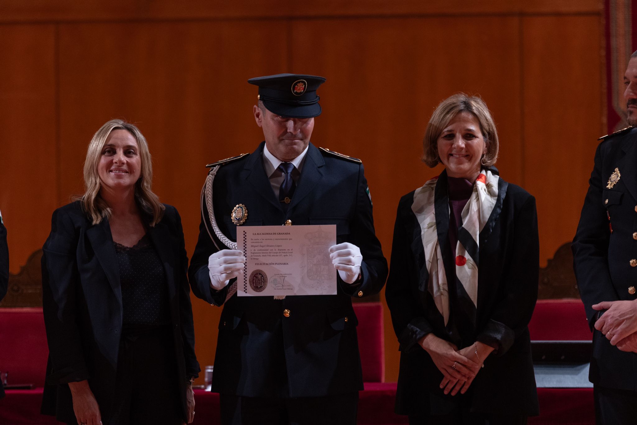 Las imágenes del Patrón de la Policía Local de Granada