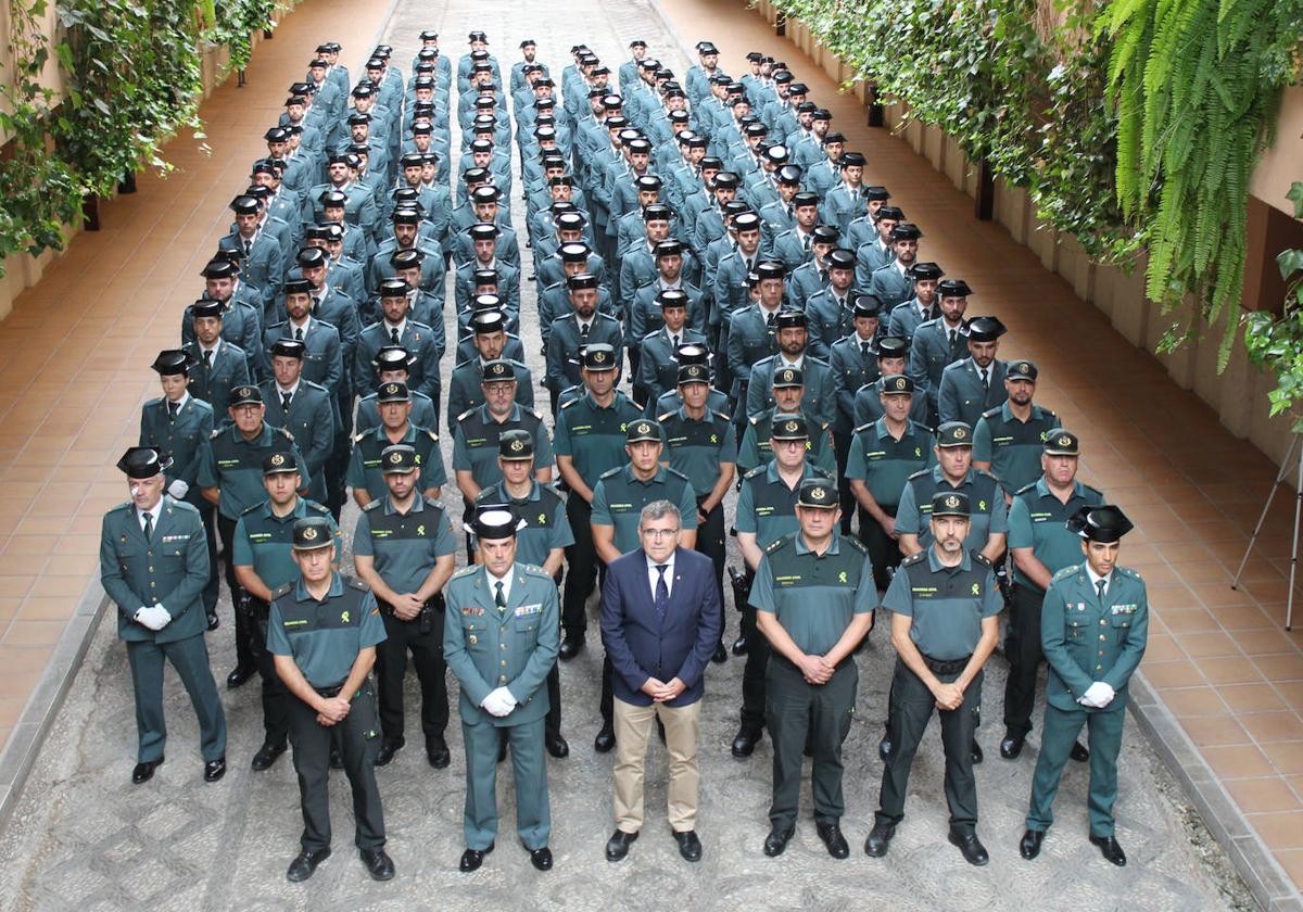 Los 158 alumnos guardias civiles que se incorporan a la comandancia de granada | ideal