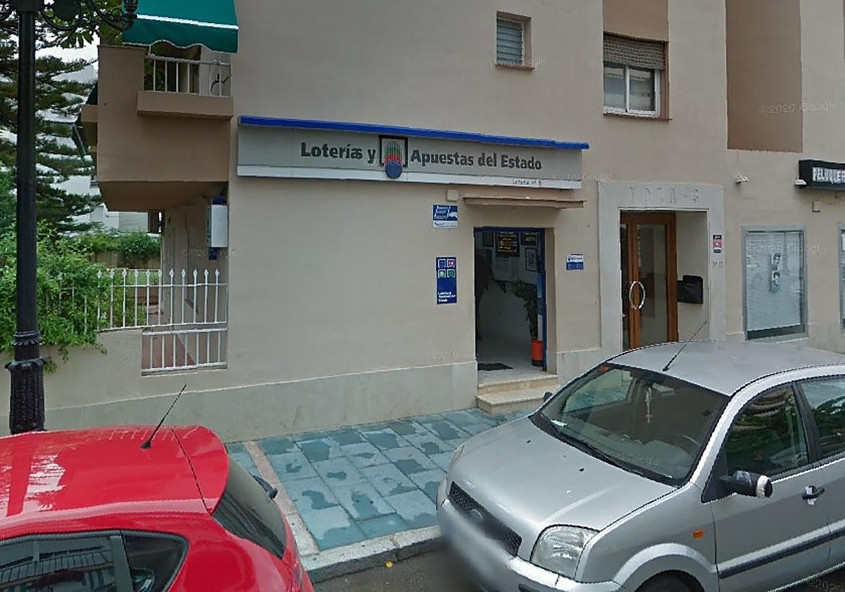 Administración de llotería de Marbella que ha repartido El Millón del Euromillones
