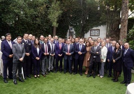 Recepción anual del Colegio de Abogados de Granada.