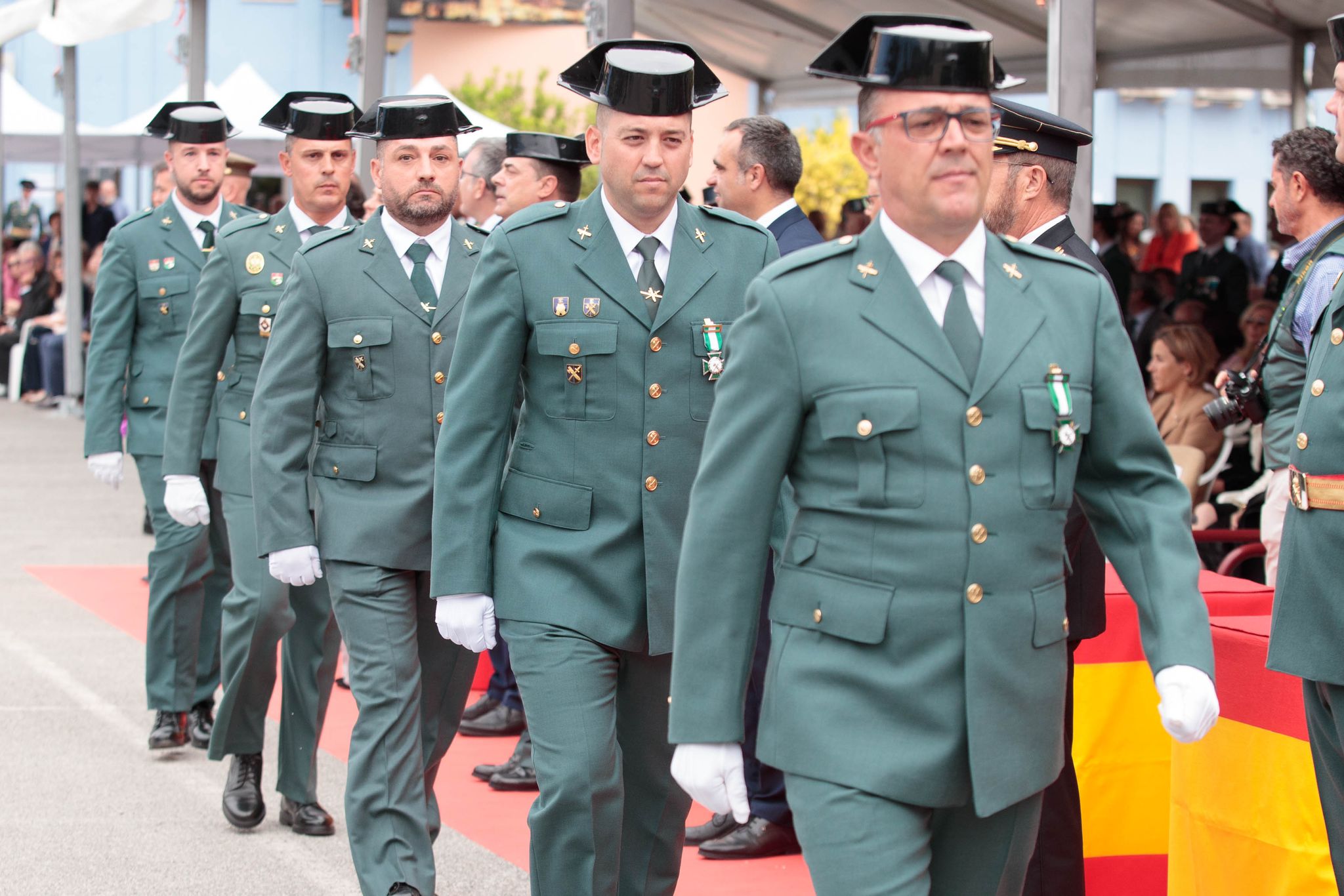 Las imágenes de la celebración de la Patrona de la Guardia Civil de Granada