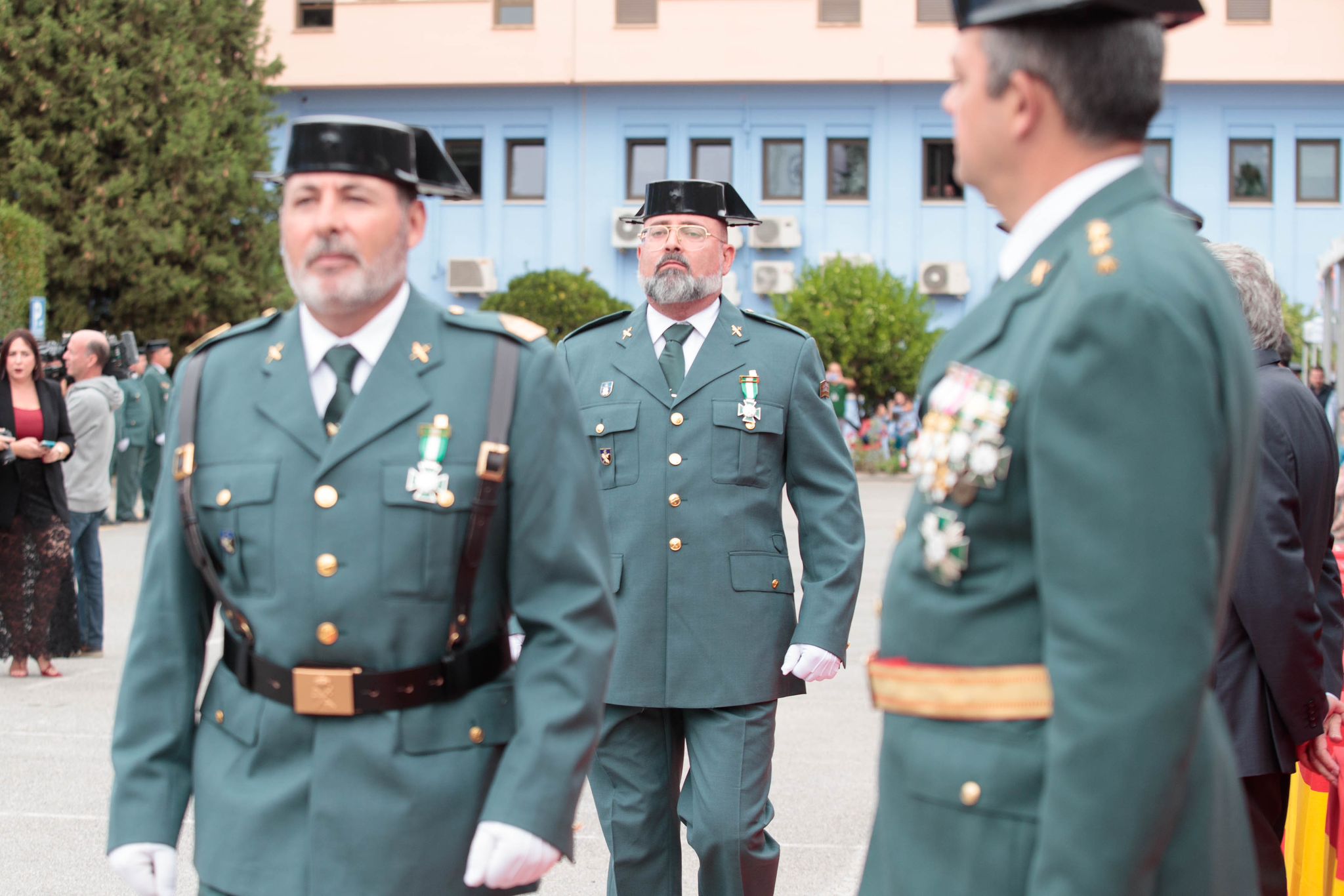 Las imágenes de la celebración de la Patrona de la Guardia Civil de Granada