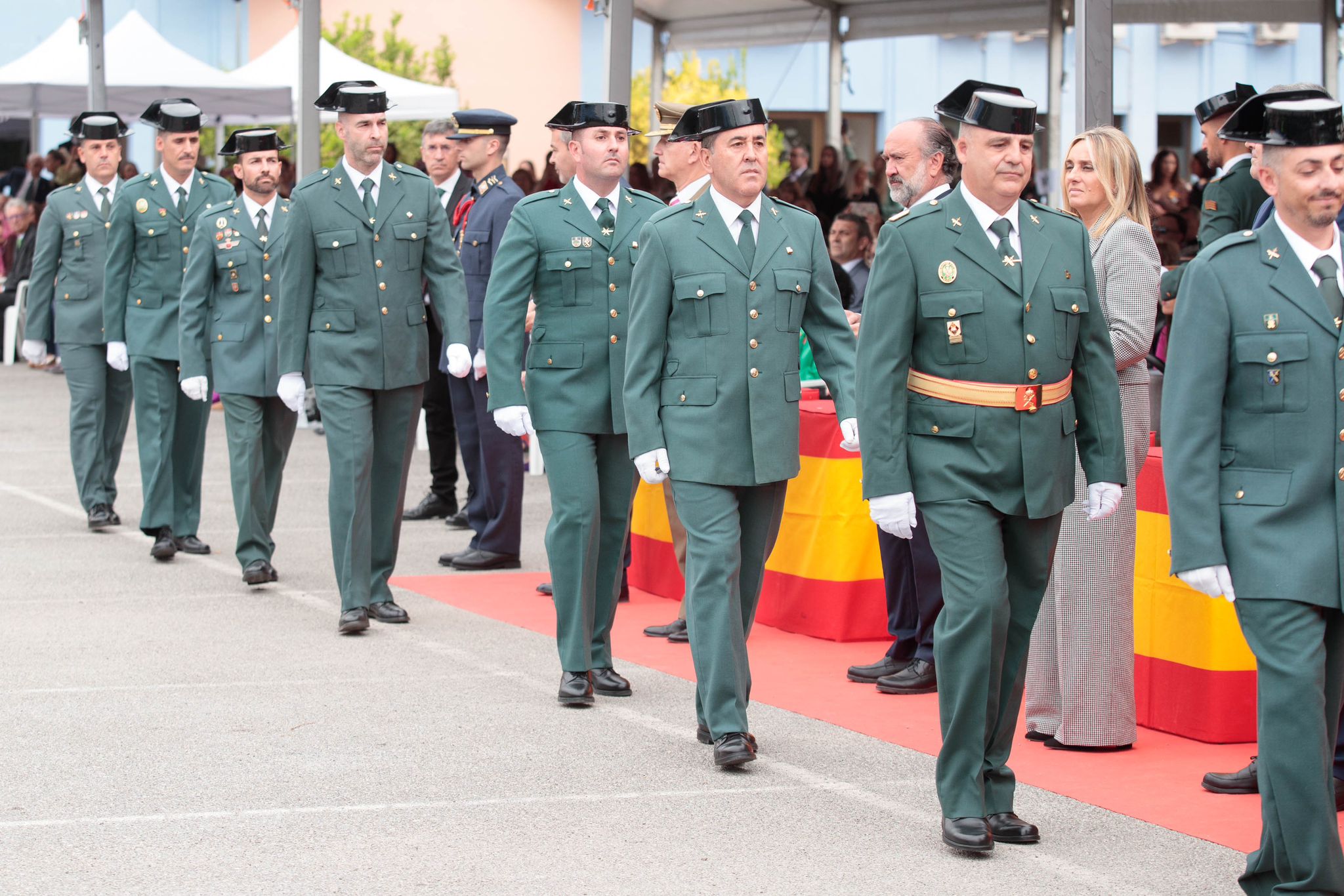 Las imágenes de la celebración de la Patrona de la Guardia Civil de Granada