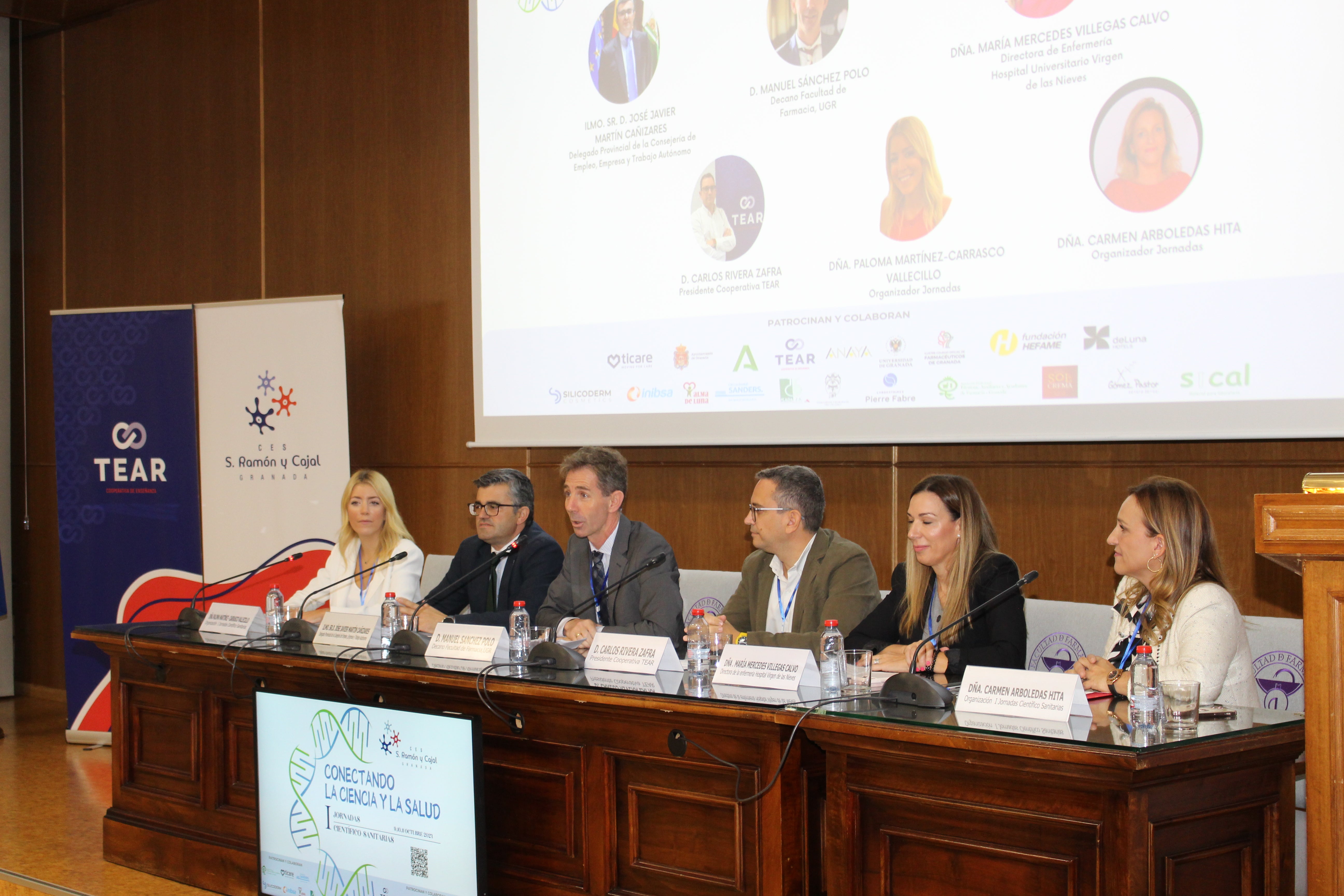 Jornada de inauguración en la Facultad de Farmacia.