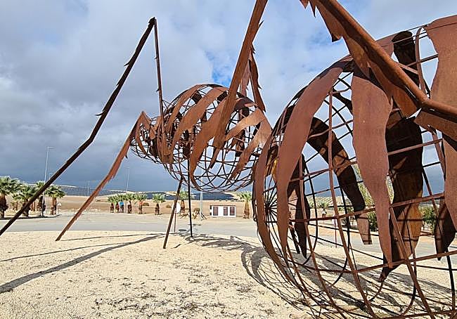 Escultura en el Parque Empresarial Nuevo Jaén.