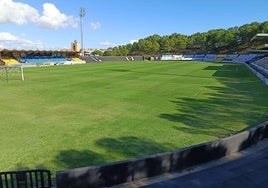 Panorámica del Ciudad de Tudela en el que el Granada visitará al Cortes.