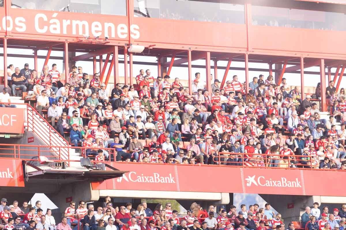 Encuéntrate en Los Cármenes en el Granada-Tenerife