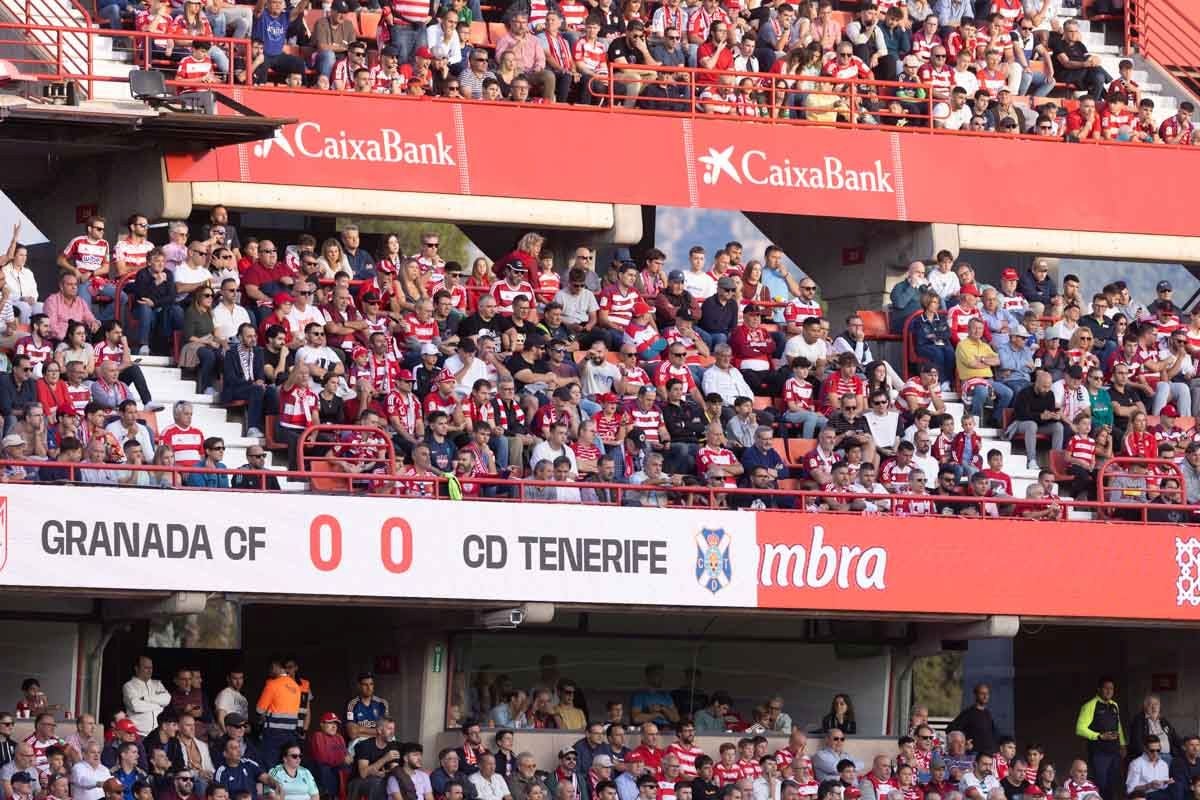 Encuéntrate en Los Cármenes en el Granada-Tenerife